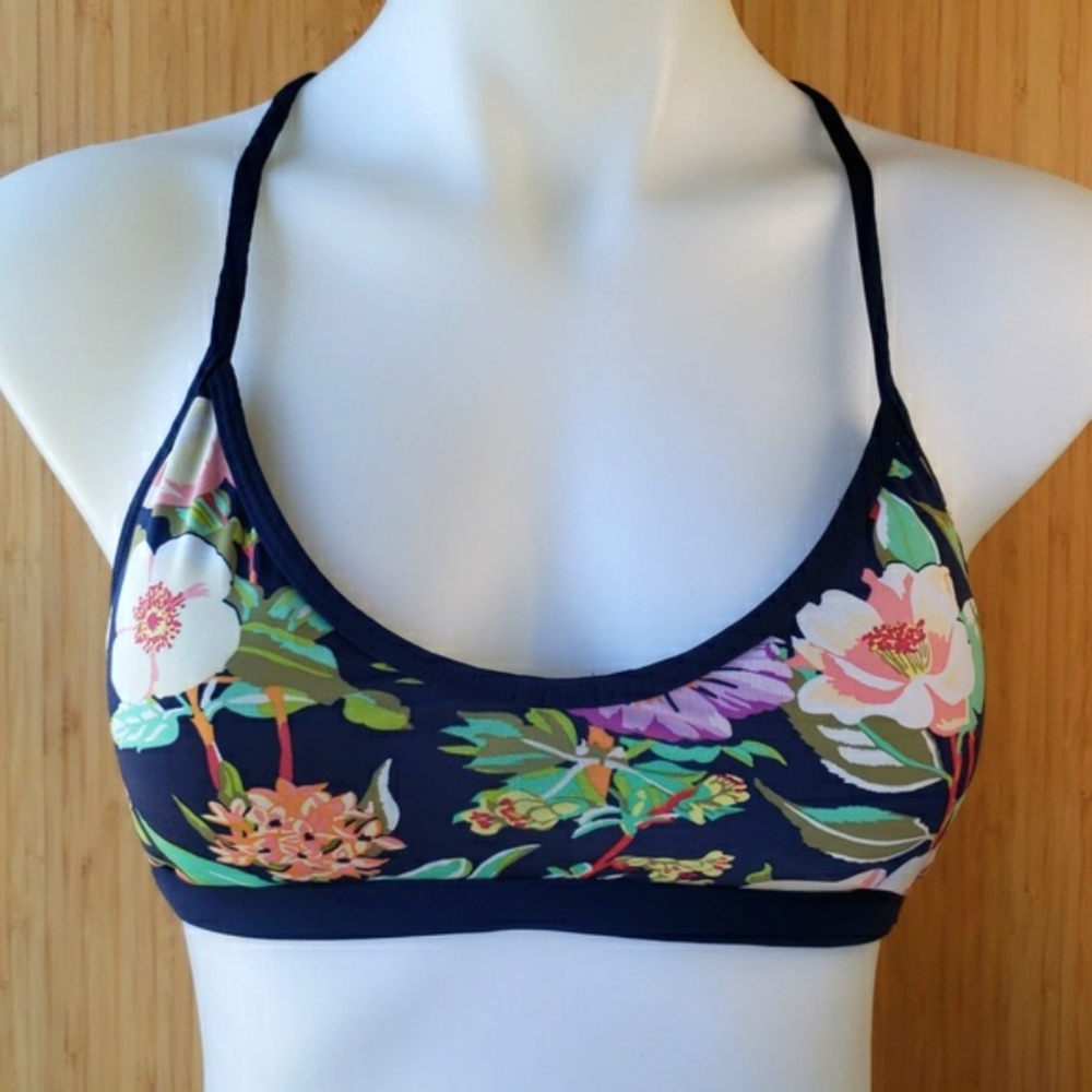 Skye floral sports bra athletic yoga top